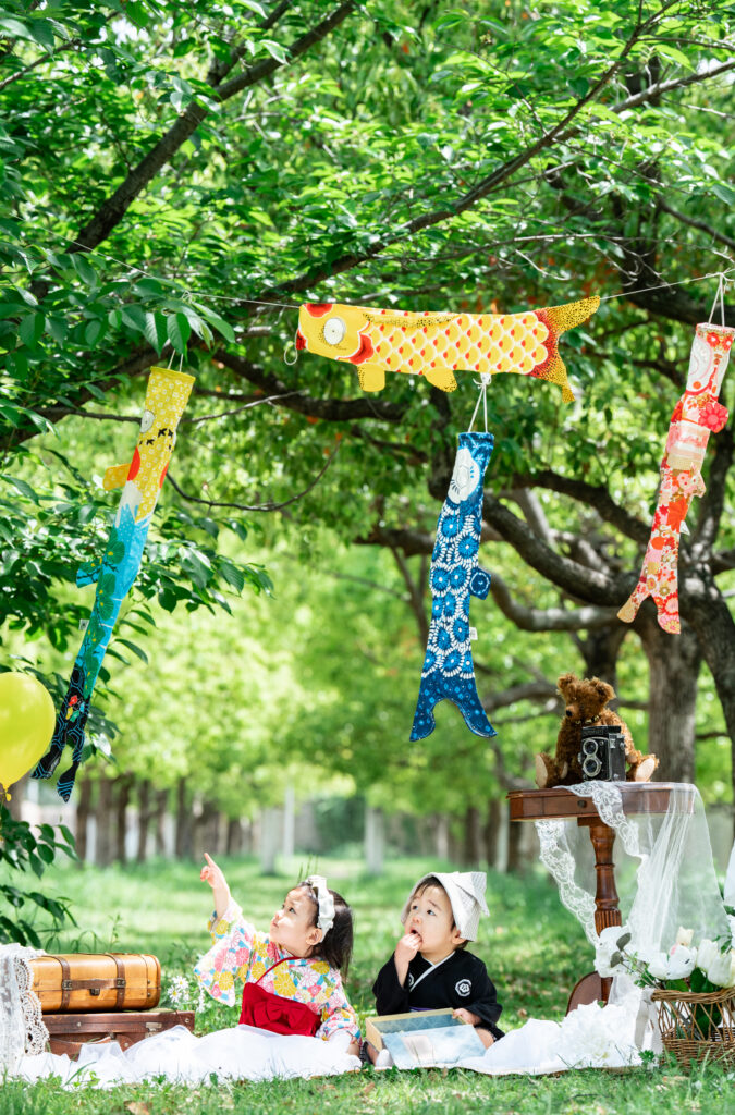 新緑×鯉のぼり撮影会